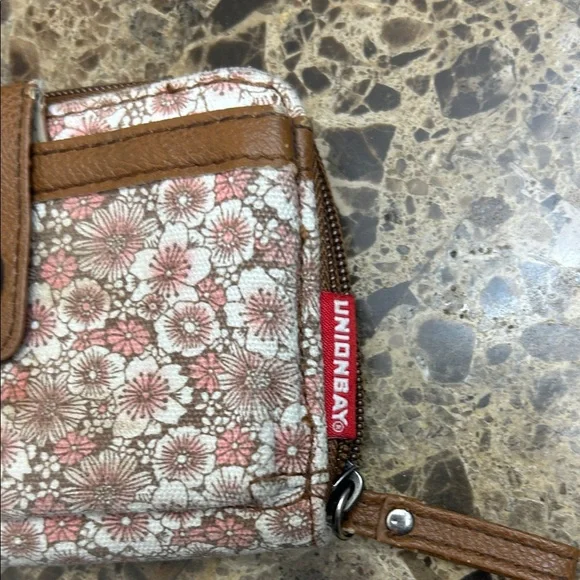 UNIONBAY Floral Clutch - Brown and Pink - Picture 2 of 8